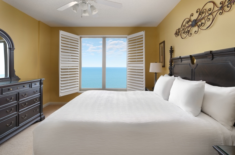 Margate ocean front bedroom