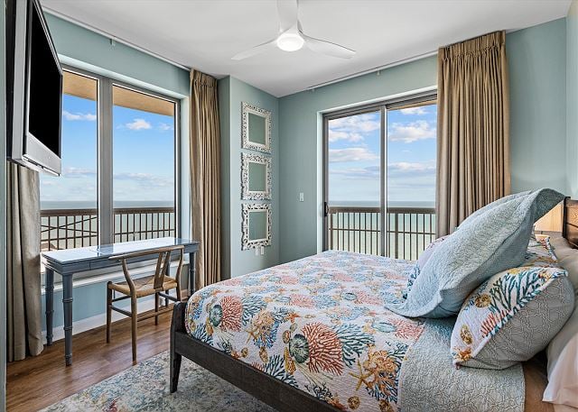 Margate Bedroom with balcony access
