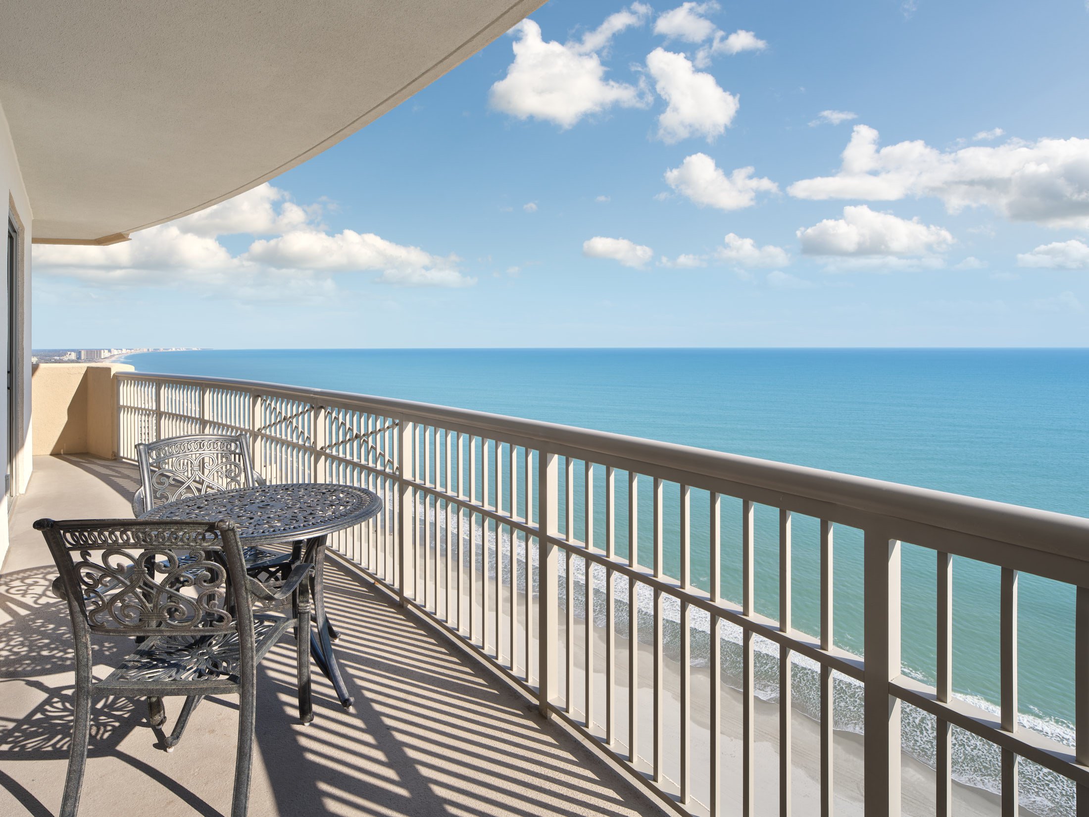 Margate balcony with ocean view