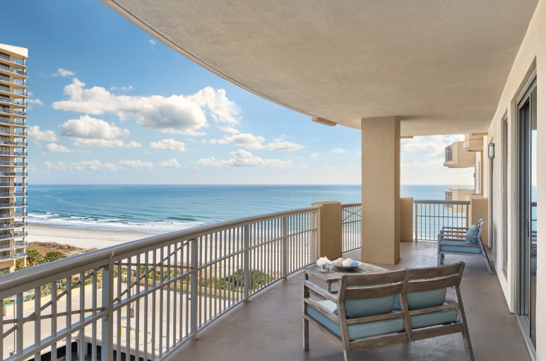 Margate tower balcony with an ocean view