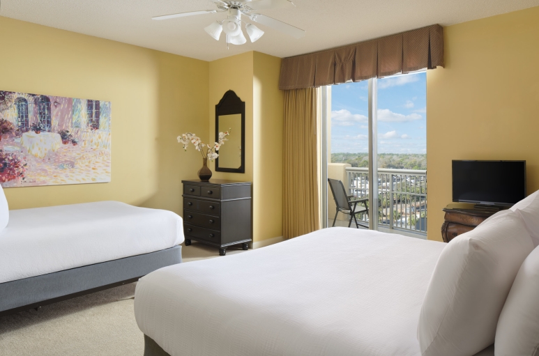 Margate tower doubled bed bedroom