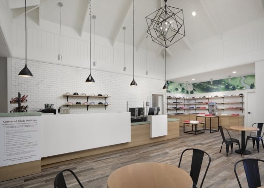 78Fitness Center lobby and retail