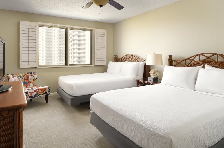 Brighton tower double bed bedroom