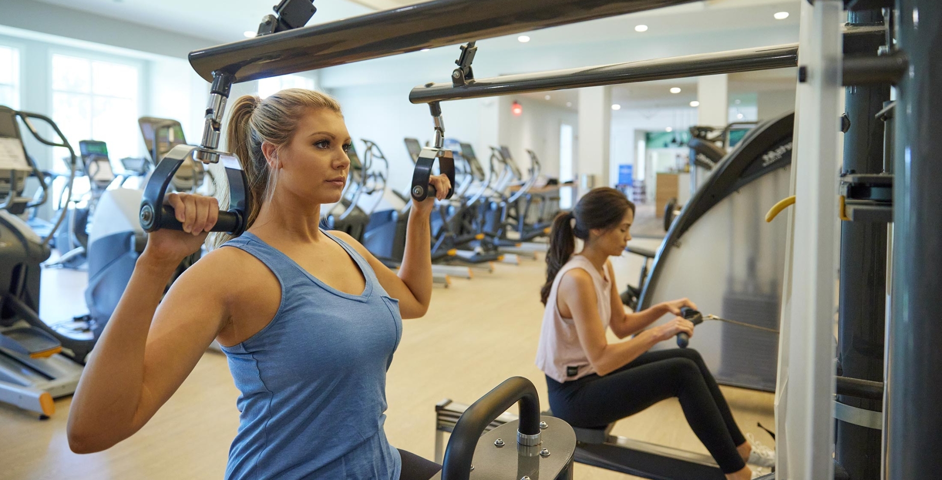 Women working out at 78Fitness