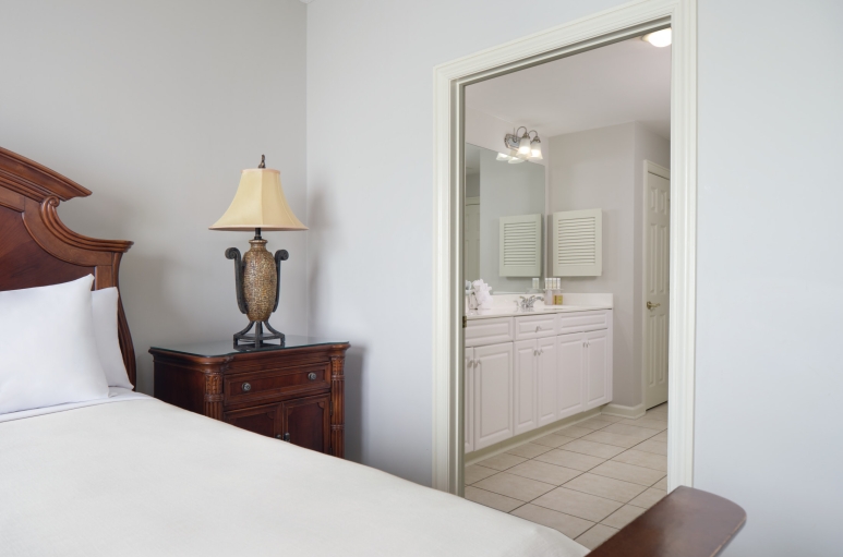 Margate tower bedroom with bathroom