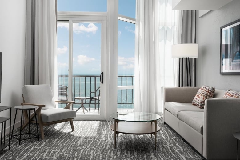 Hotel living room