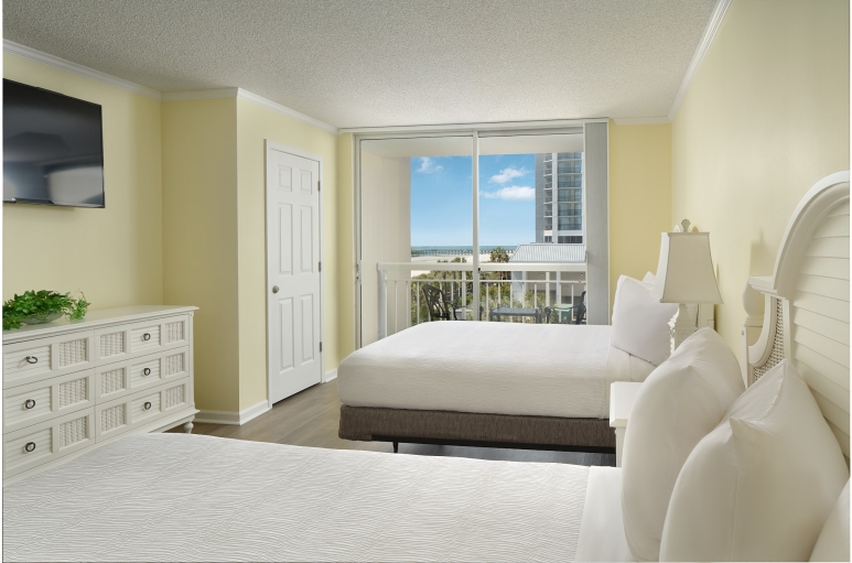 South Hampton ocean view double bed bedroom