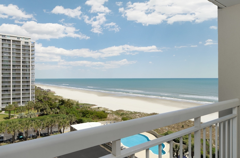 South Hampton Ocean view from the balcony