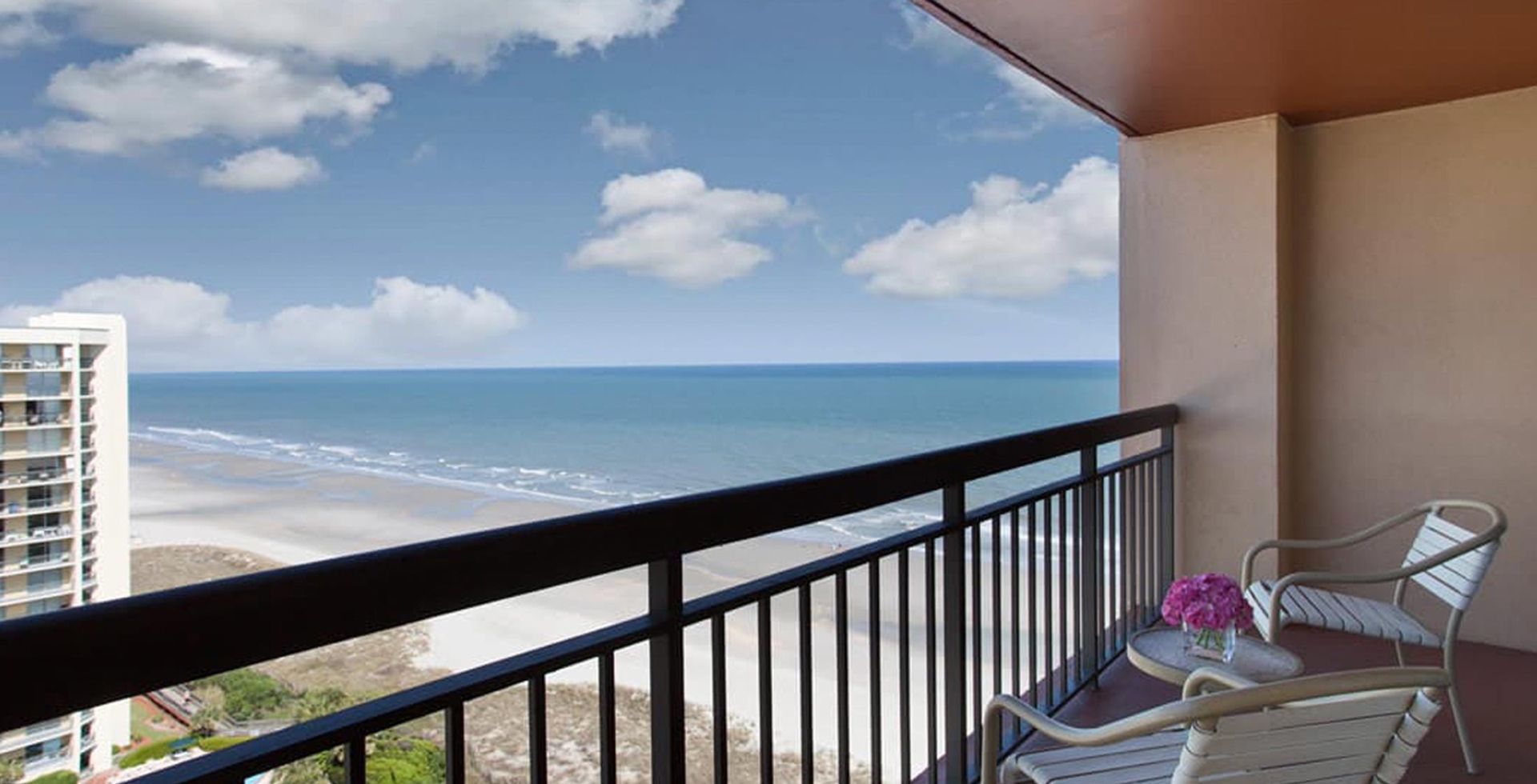 Embassy Suites balcony ocean view