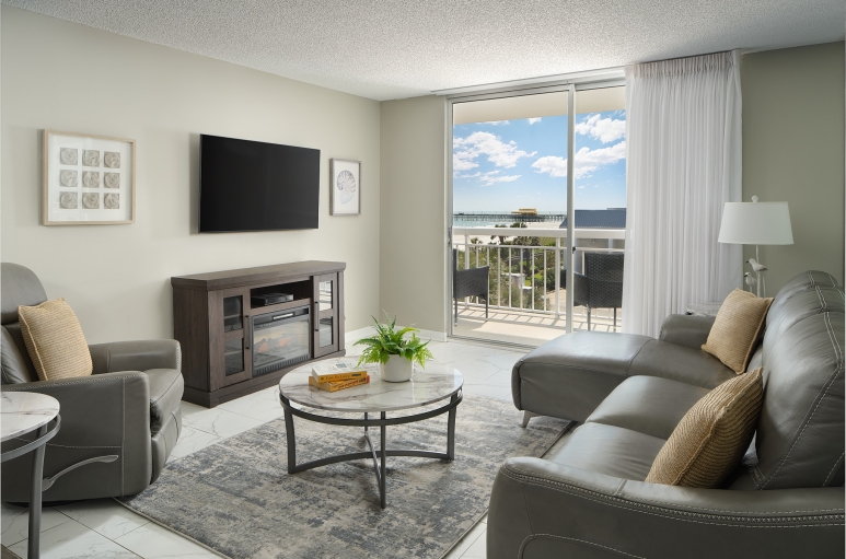 South Hampton ocean view living room