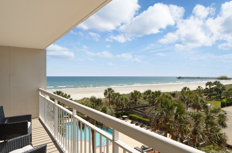 South Hampton ocean view from the balcony