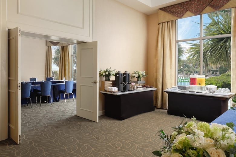 Bally Moneen meeting reception set up
