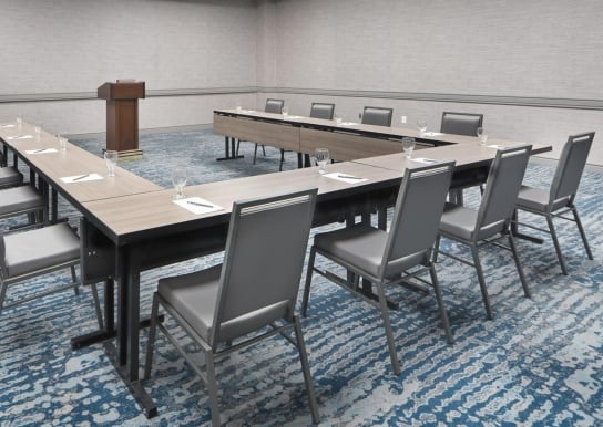 The Hampton Meeting Space in U-Shape Formation