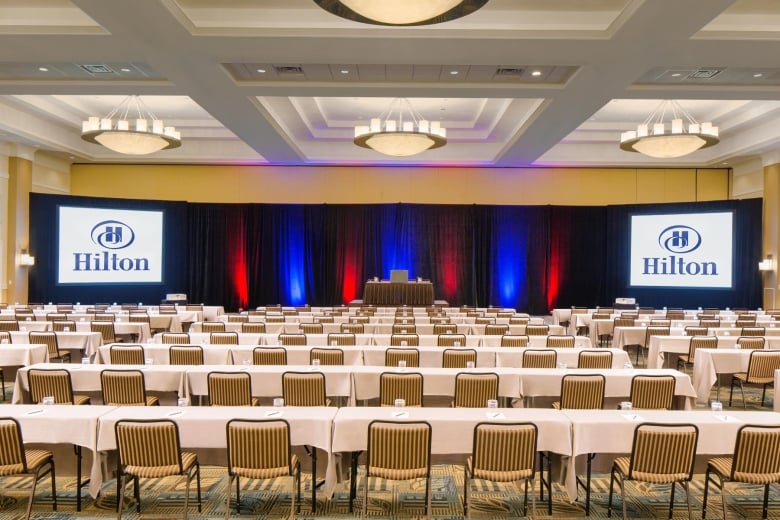 Hilton ballroom meeting room