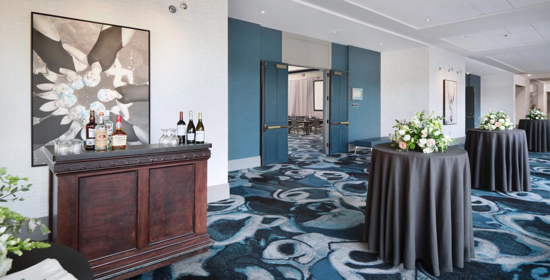 Kensington Foyer Reception with bar Myrtle Beach