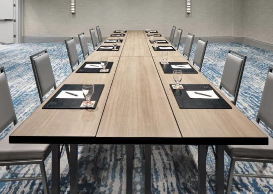 The Oxford Boardroom meeting setup