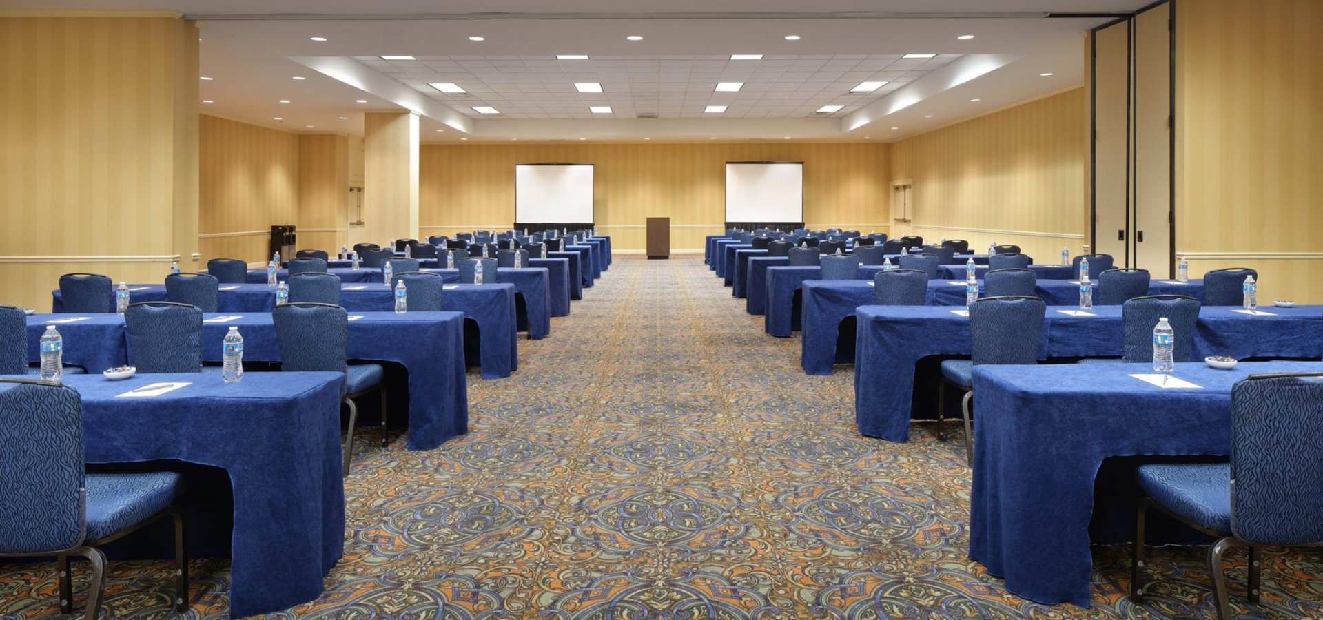 Palladium Ballroom Classroom meeting setup