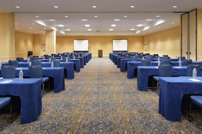 Palladium Ballroom Classroom meeting setup