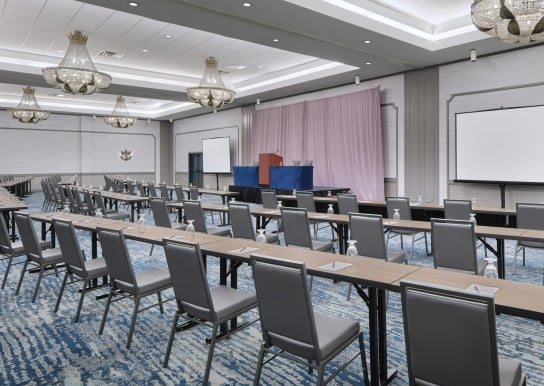 Windsor Ballroom Classroom style meeting setup