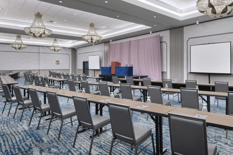 Windsor Ballroom Classroom style meeting setup