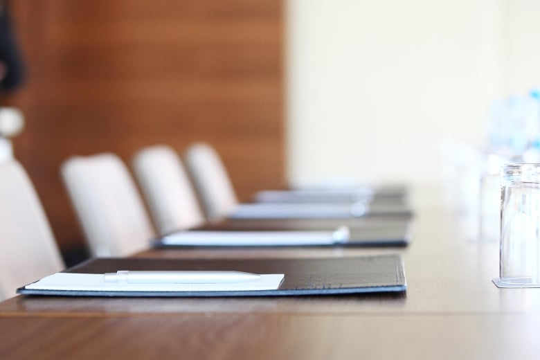 A conference table in Myrtle Beach