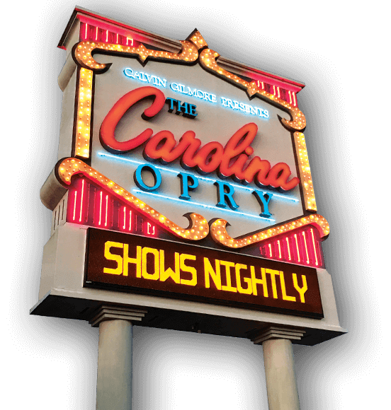 The Carolina Opry Sign