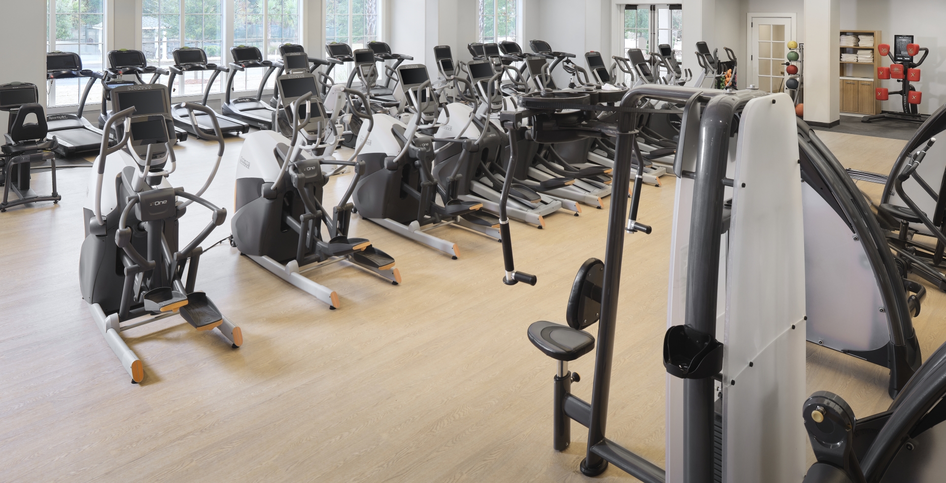 Workout equipment at 78Fitness