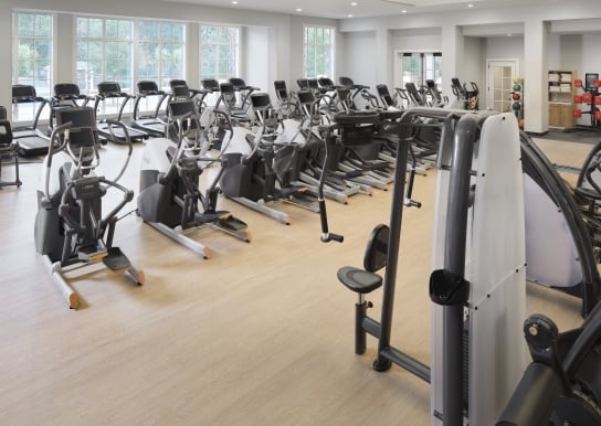 Workout equipment at 78Fitness