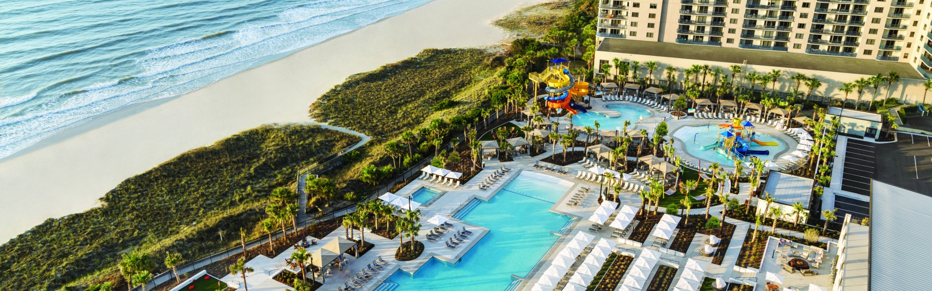 Currents Seaside Entertainment aerial