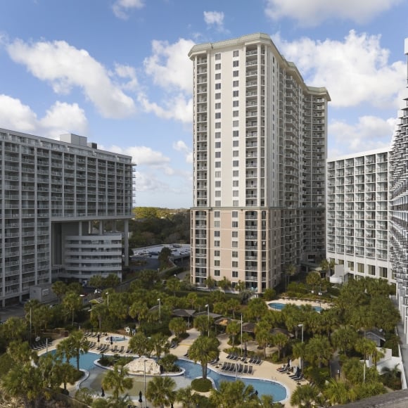Royale Palms exterior Drone view