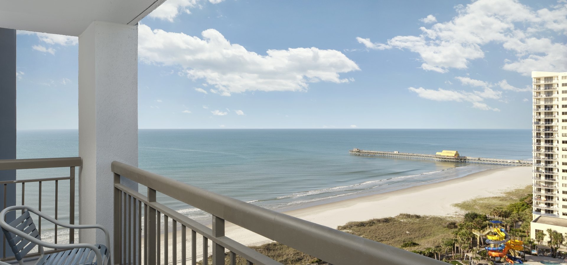 Embassy Suites balcony ocean view