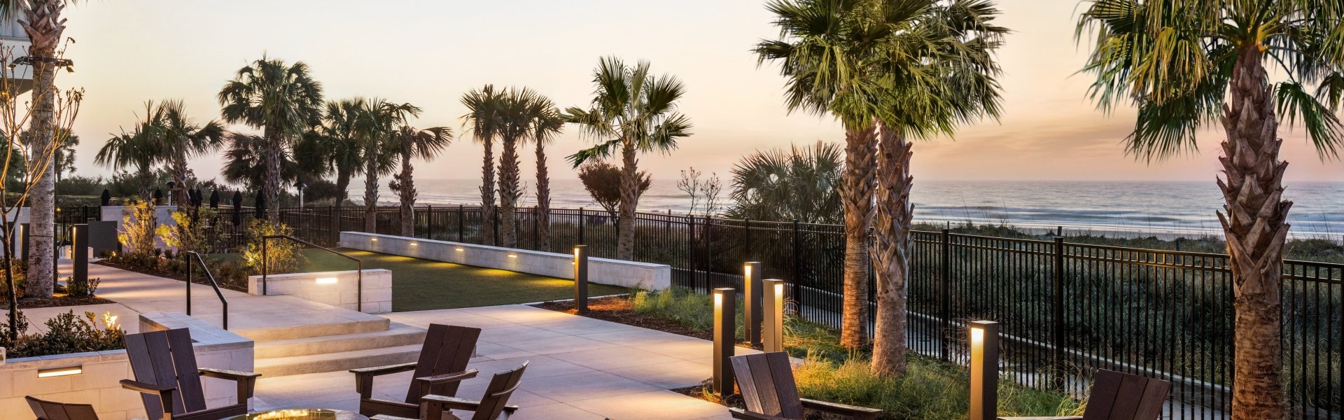 Currents Seaside Entertainment oceanside firepits