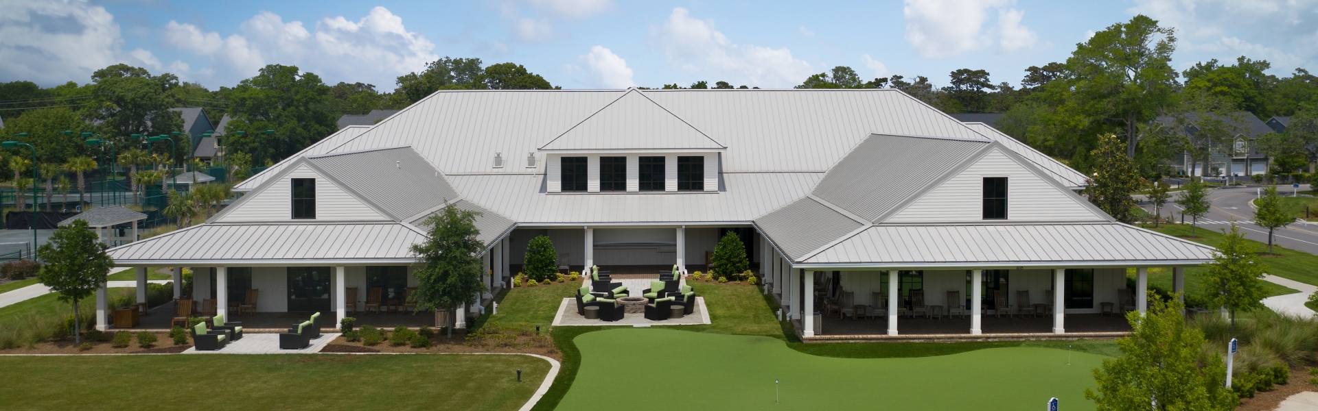 The Landing Aerial Putting Green