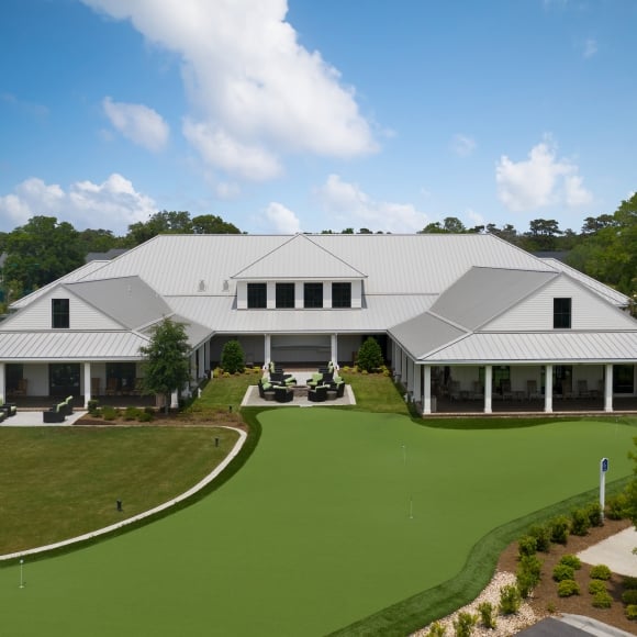 The Landing Aerial Putting Green