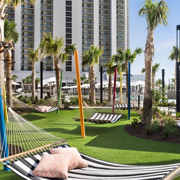 Hammock Garden at Currents Seaside Entertainment