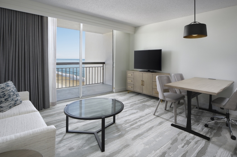 Embassy Ocean View Living Area