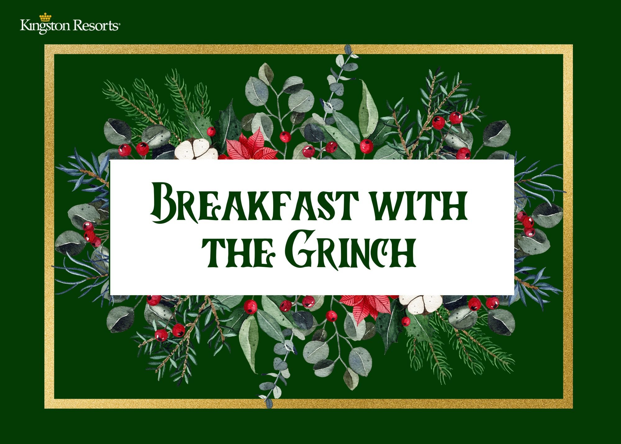 Breakfast with the grinch