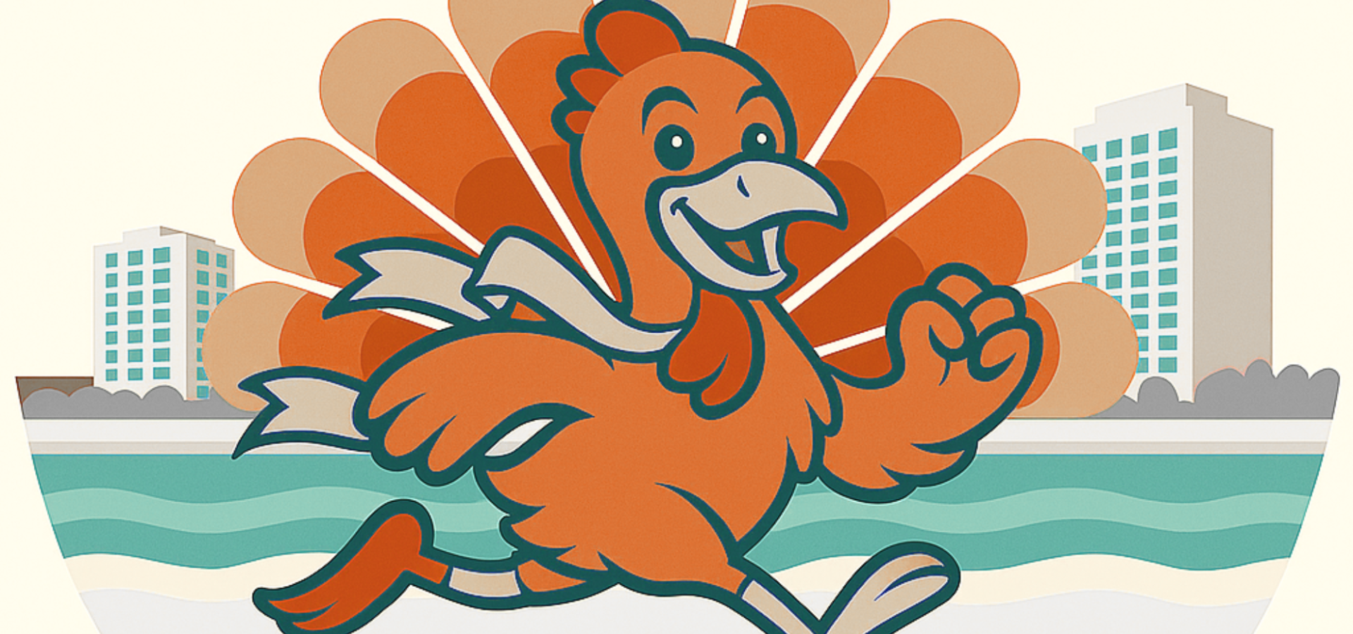 Kingston Resorts Turkey Trot 5k logo