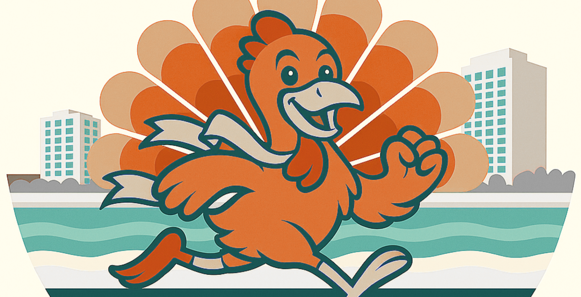 Kingston Resorts Turkey Trot 5k logo